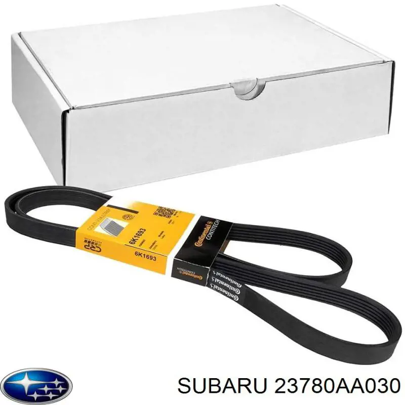 23780AA030 Subaru Поликлиновый ремень