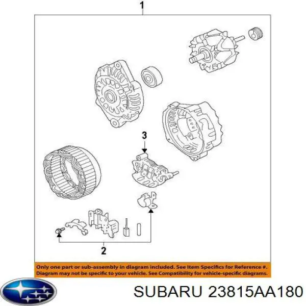 23815AA180 Subaru Реле-регулятор напряжения