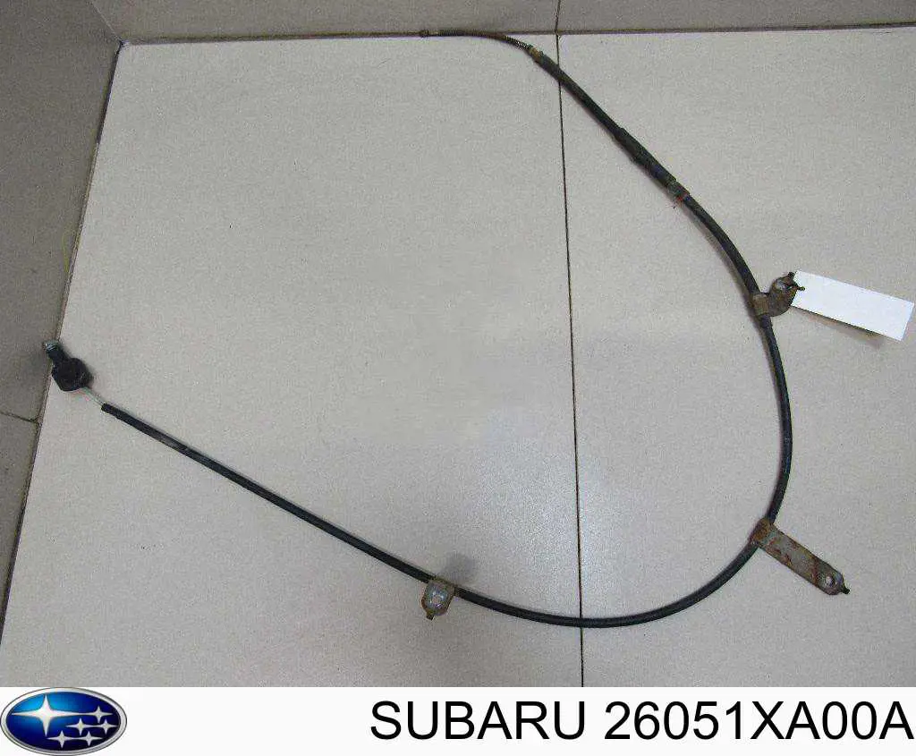 Трос ручного тормоза задний правый Subaru 26051XA00A
