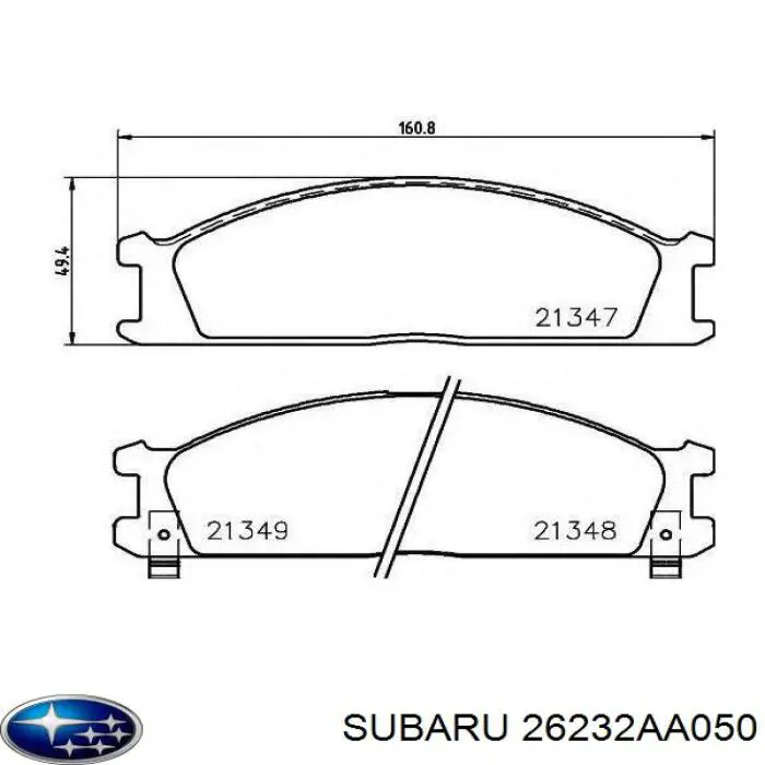 Купить 26232AA050 Subaru 