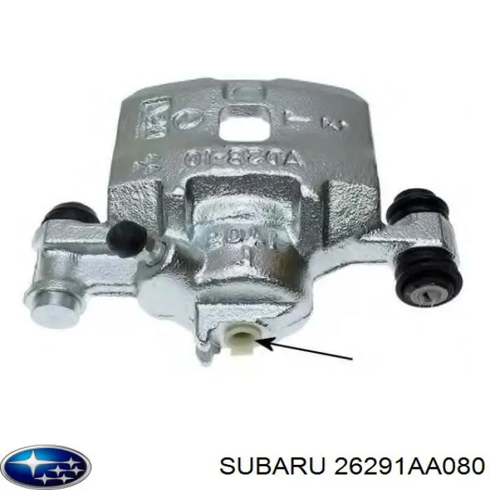 26291AA080 Subaru суппорт тормозной задний правый