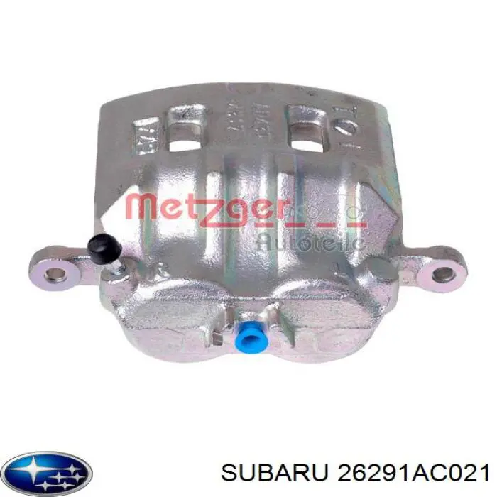Купить 26291AC021 Subaru Суппорт тормозной передний правый
