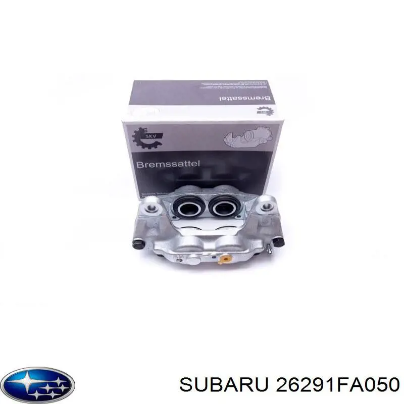 26291FA050 Subaru суппорт тормозной передний правый