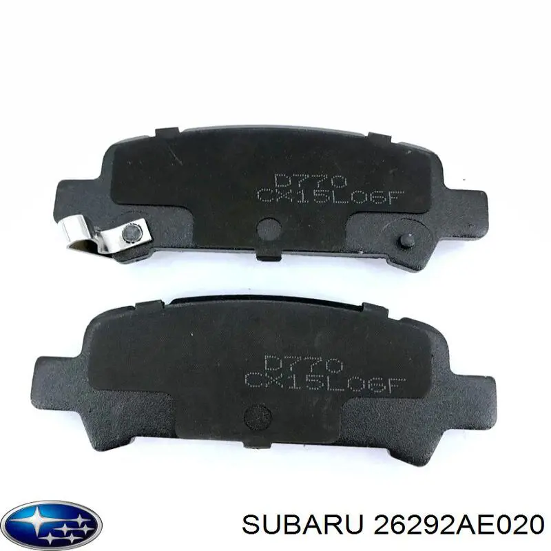 26292AE020 Subaru суппорт тормозной передний правый