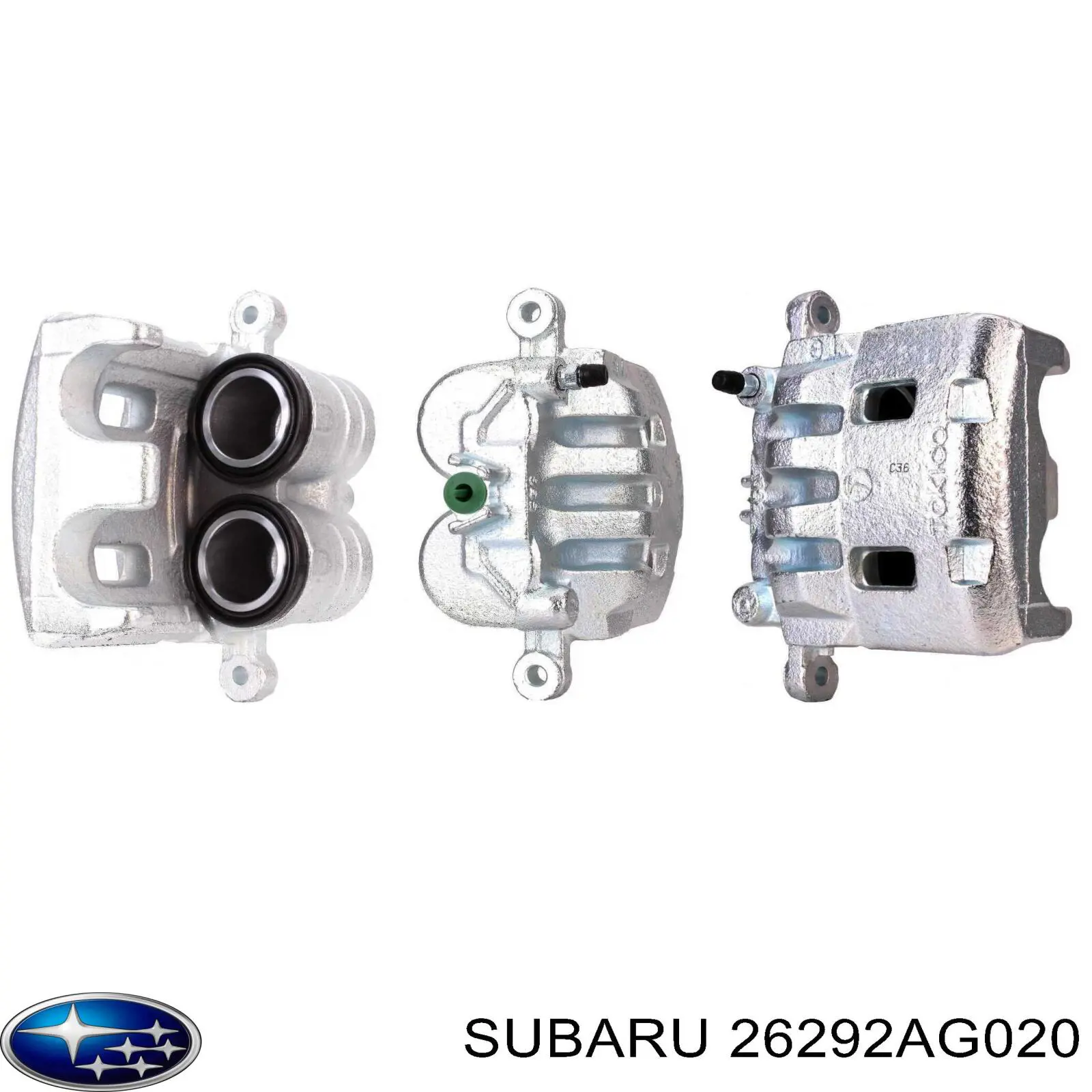Тормозной суппорт Subaru 26292AG020 цена, от 14.79 USD