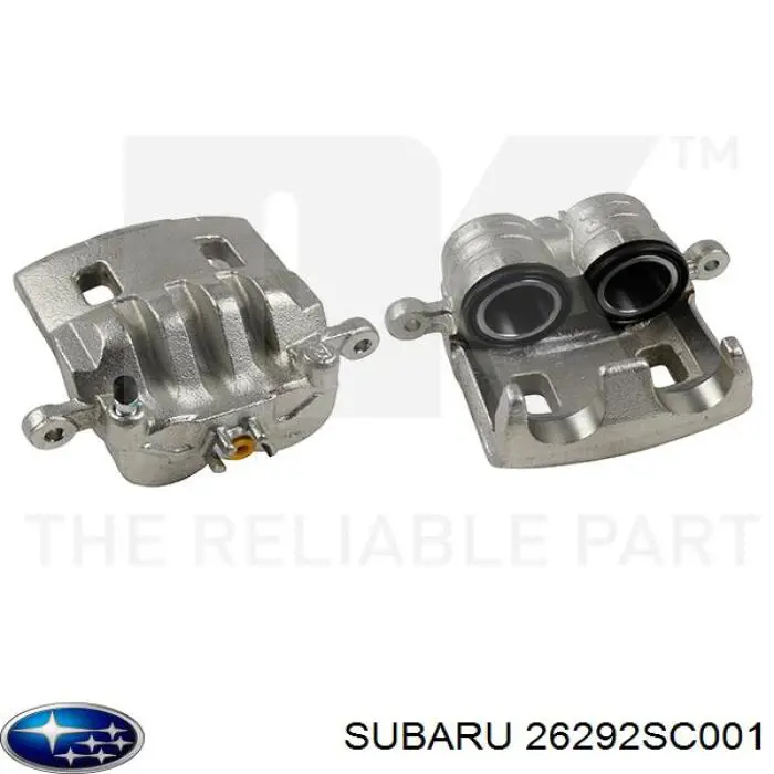 Суппорт тормозной передний правый 26292SC001 Subaru