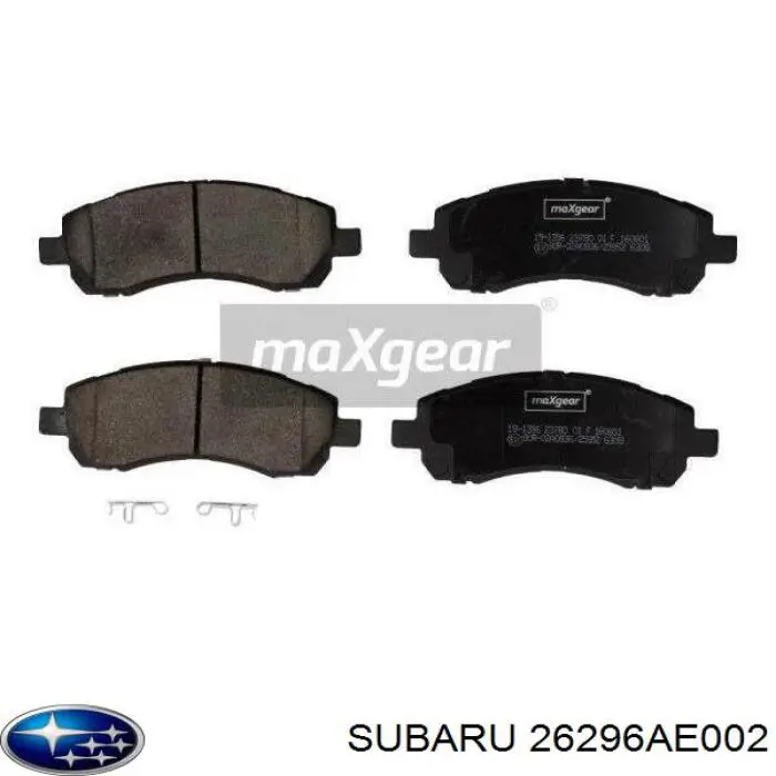 26296AE002 Subaru колодки тормозные передние дисковые