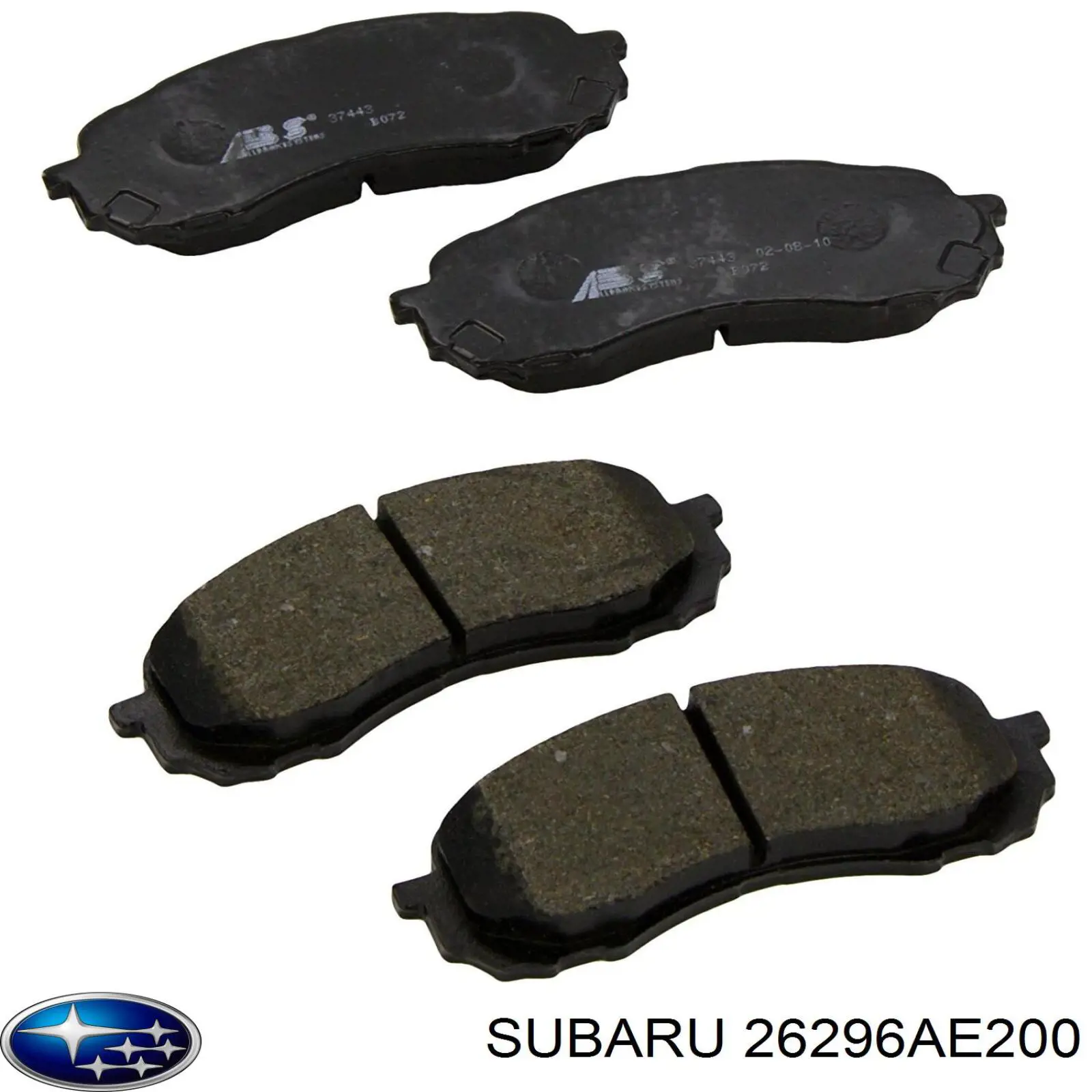 26296AE200 Subaru Колодки передние