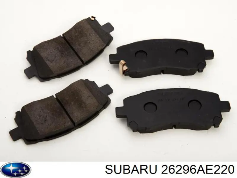 26296AE220 Subaru колодки тормозные передние дисковые