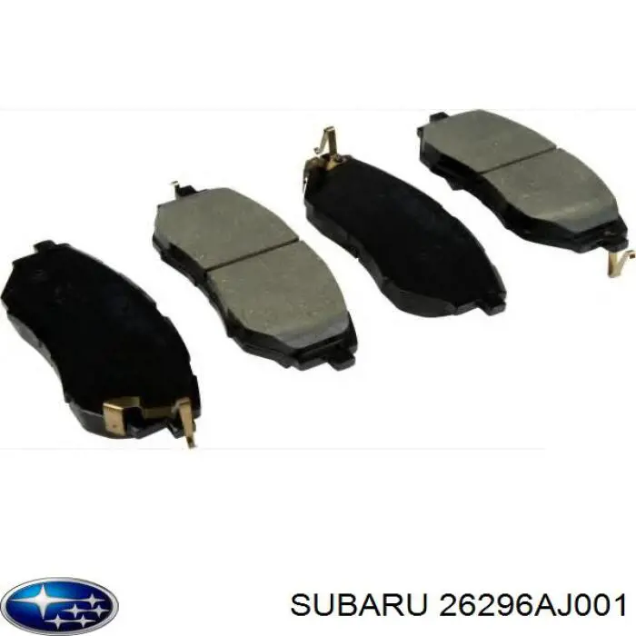 26296AJ001 Subaru передние тормозные колодки
