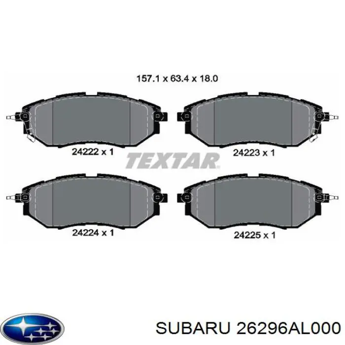 26296AL000 Subaru