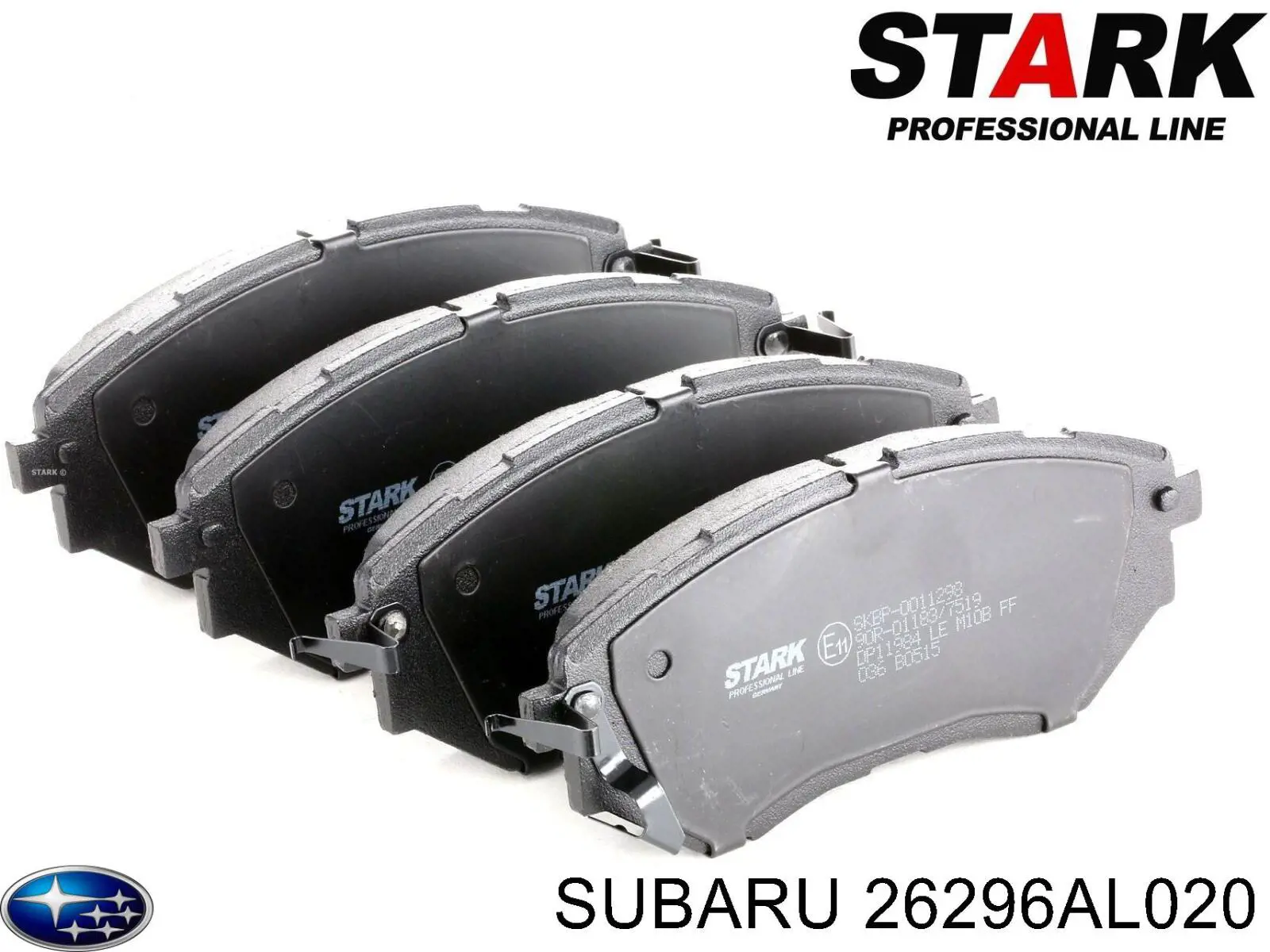 Купить 26296AL020 Subaru Колодки тормозные