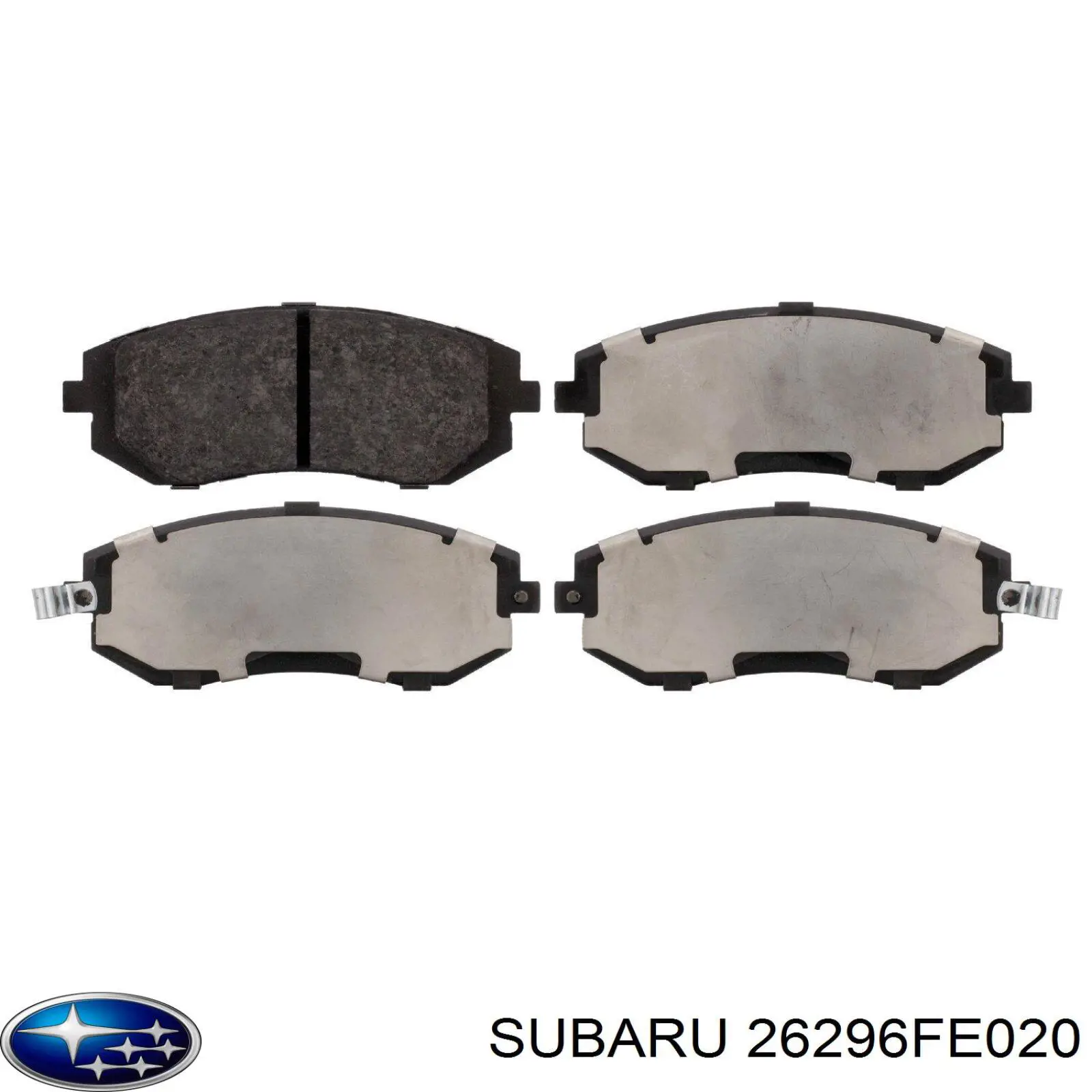 Купить 26296FE020 Subaru Колодки тормозные