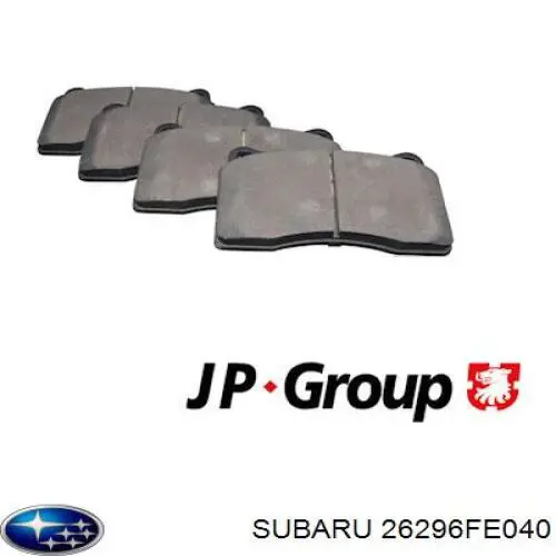 Колодки Subaru 26296FE040 цена, от 29.62 USD
