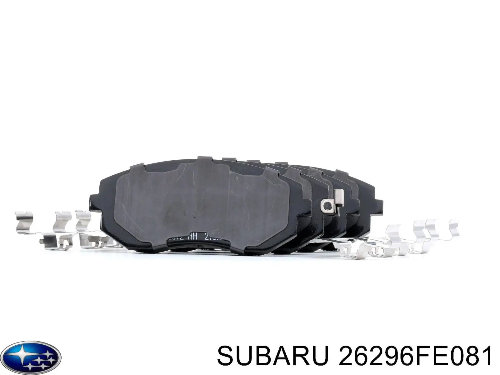 Передние тормозные колодки 26296FE081 Subaru