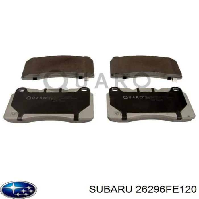 Колодки Subaru 26296FE120 цена, от 66.89 USD