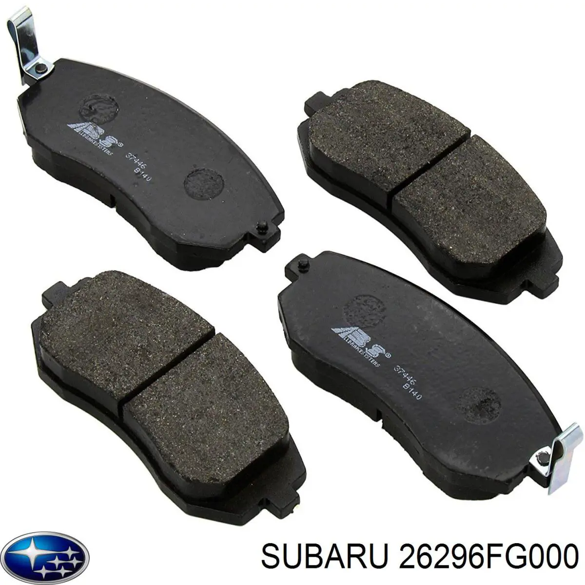 26296FG000 Subaru Колодки передние