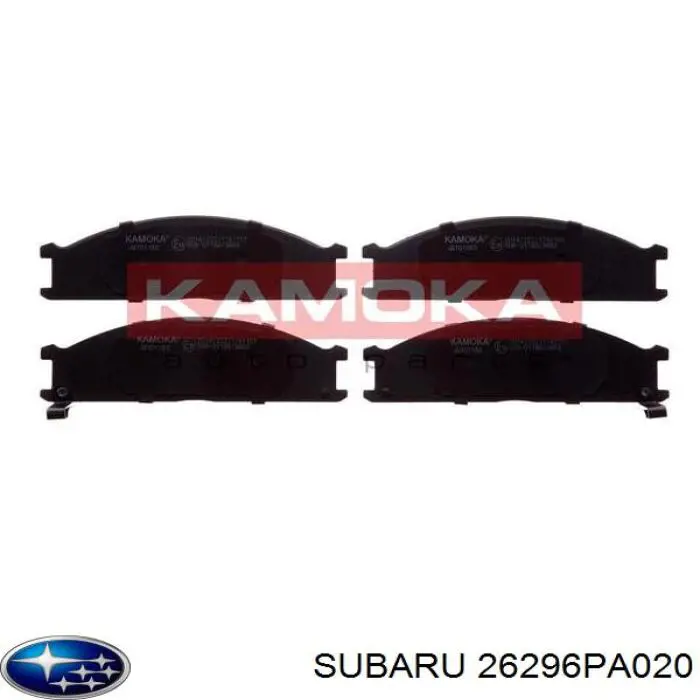 Передние тормозные колодки 26296PA020 Subaru