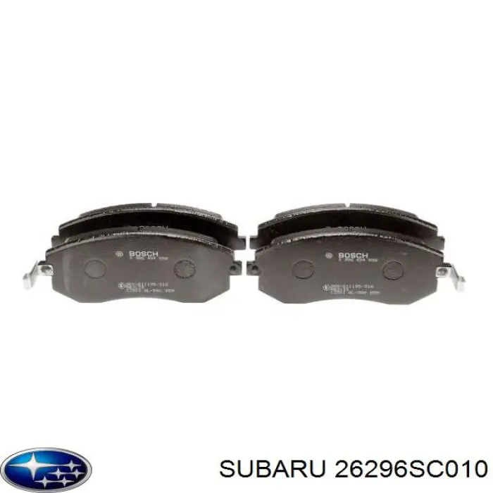 Купить 26296SC010 Subaru Колодки тормозные