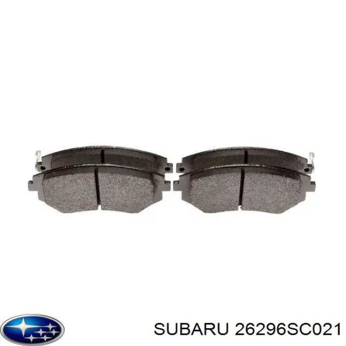 Купить 26296SC021 Subaru Колодки тормозные