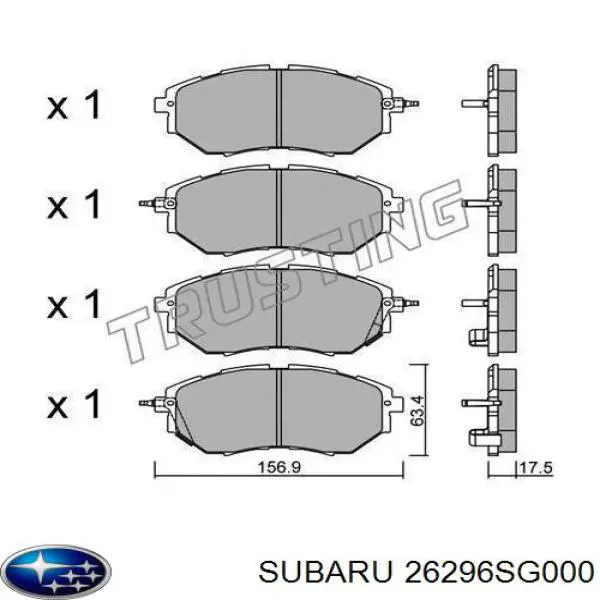  26296SG000 Subaru