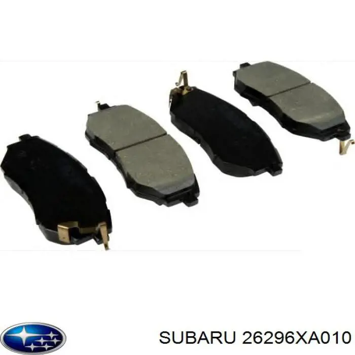 Передние тормозные колодки 26296XA010 Subaru