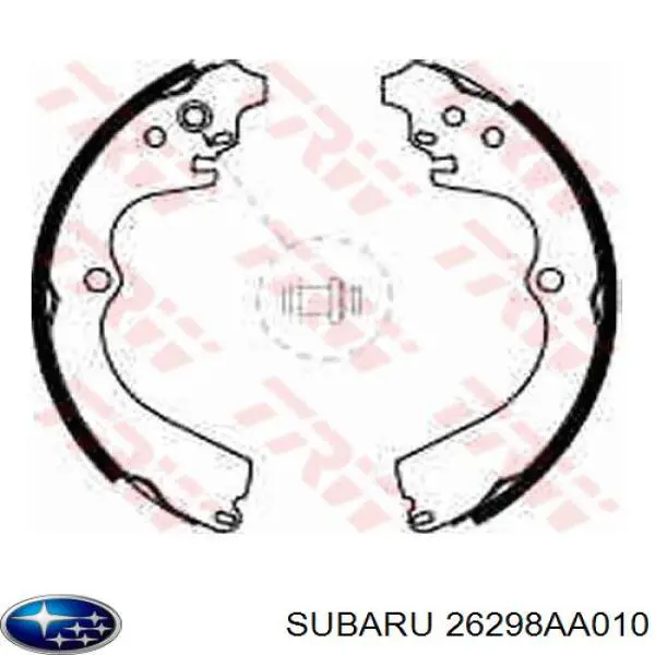 26298AA010 Subaru задние барабанные колодки