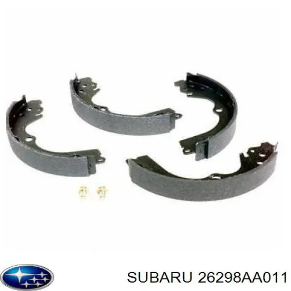 26298AA011 Subaru задние барабанные колодки