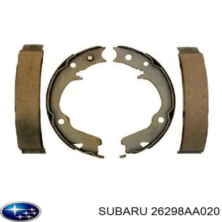 Колодки ручника 26298AA020 Subaru