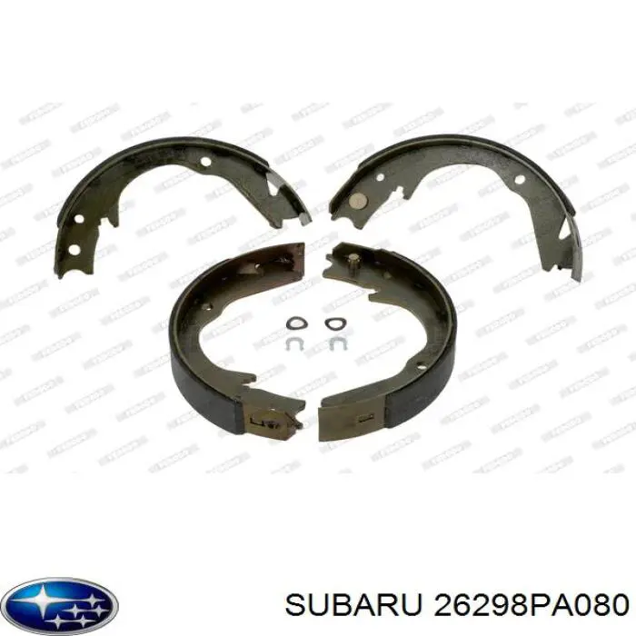 26298PA080 Subaru Тормозные колодки ручника