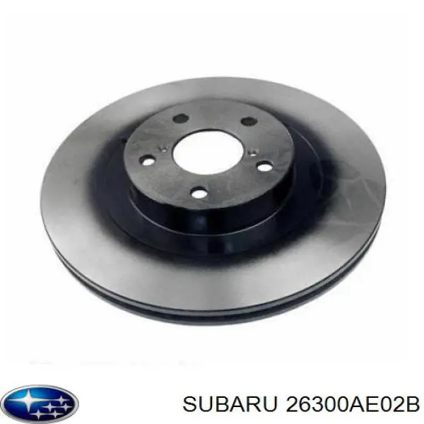 26300AE02B Subaru диск тормозной передний