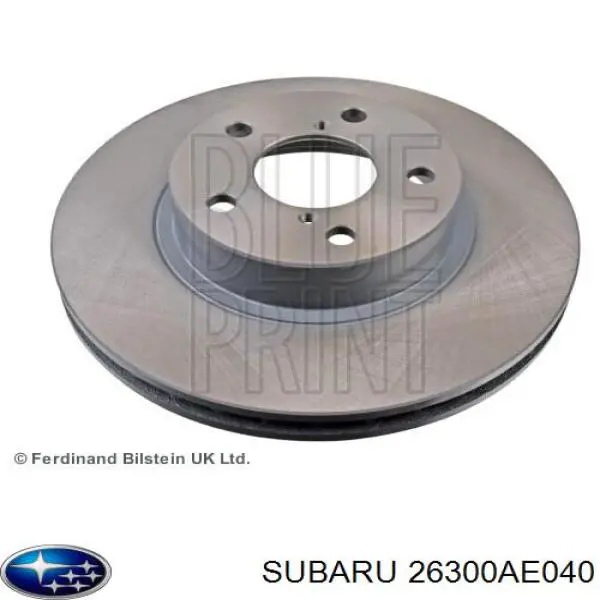 26300AE040 Subaru диск тормозной передний