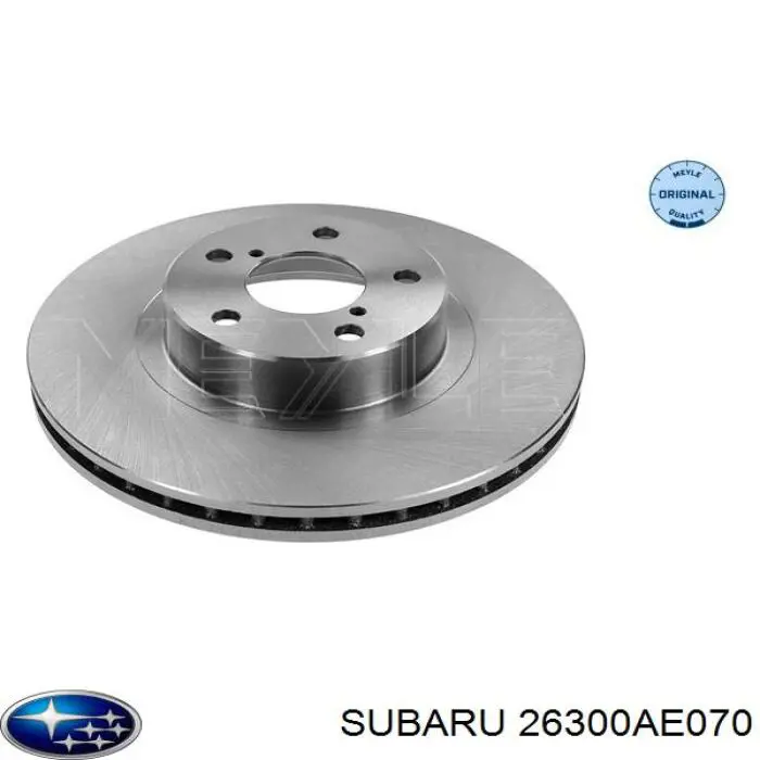 26300AE070 Subaru диск тормозной передний