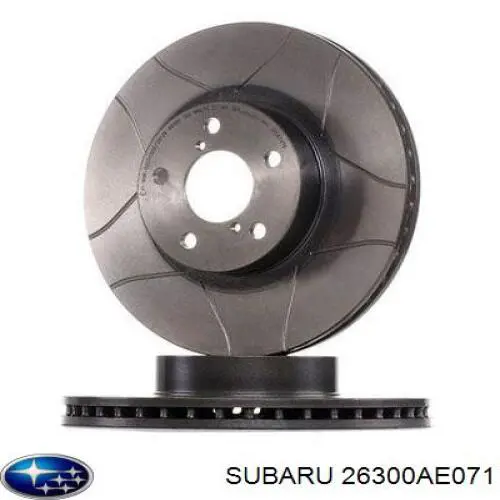 Disco do freio dianteiro Subaru 26300AE071 preço, a partir de 72,74 USD