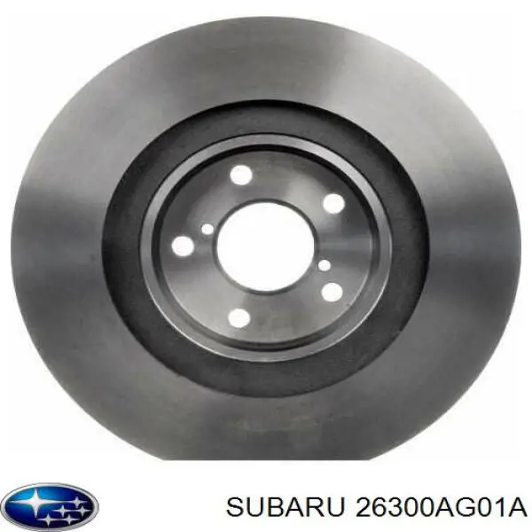 Передний тормозной диск Subaru 26300AG01A