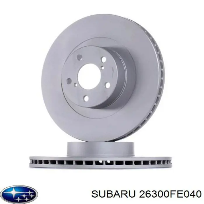 Передние тормозные диски 26300FE040 Subaru