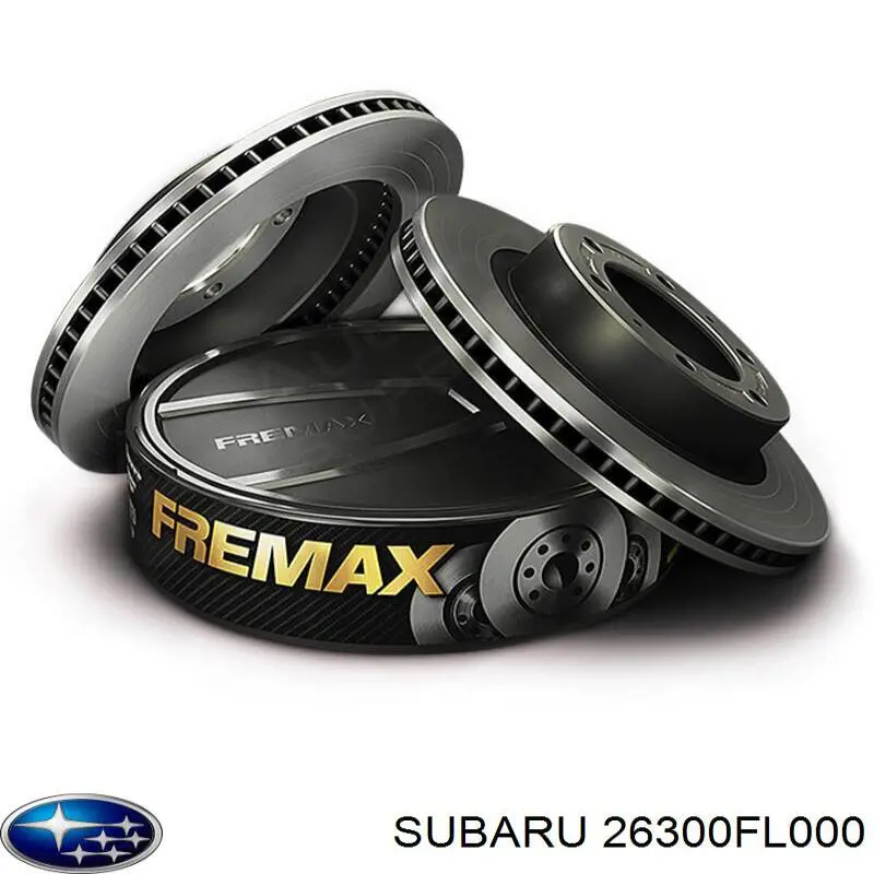 Тормоз дисковый передний Subaru 26300FL000 цена, от 54.03 USD