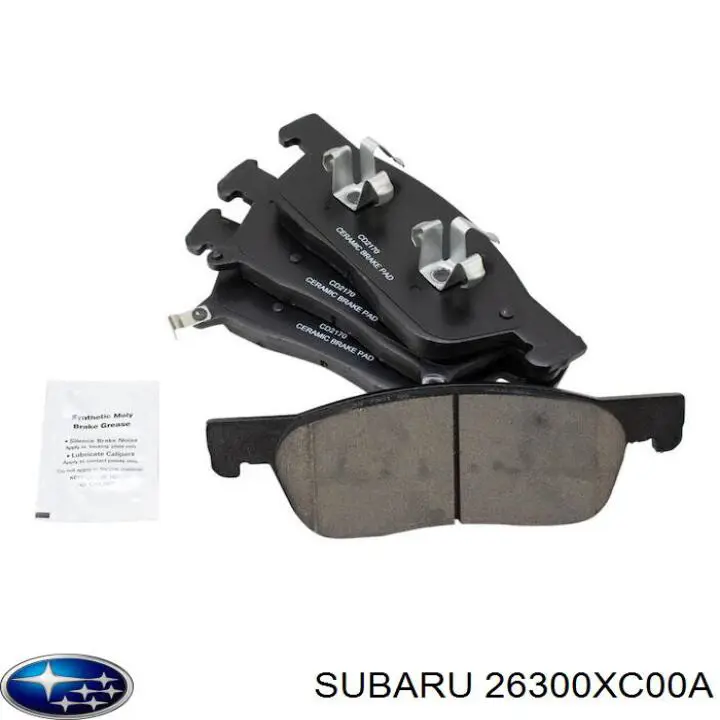 Передние тормозные диски 26300XC00A Subaru