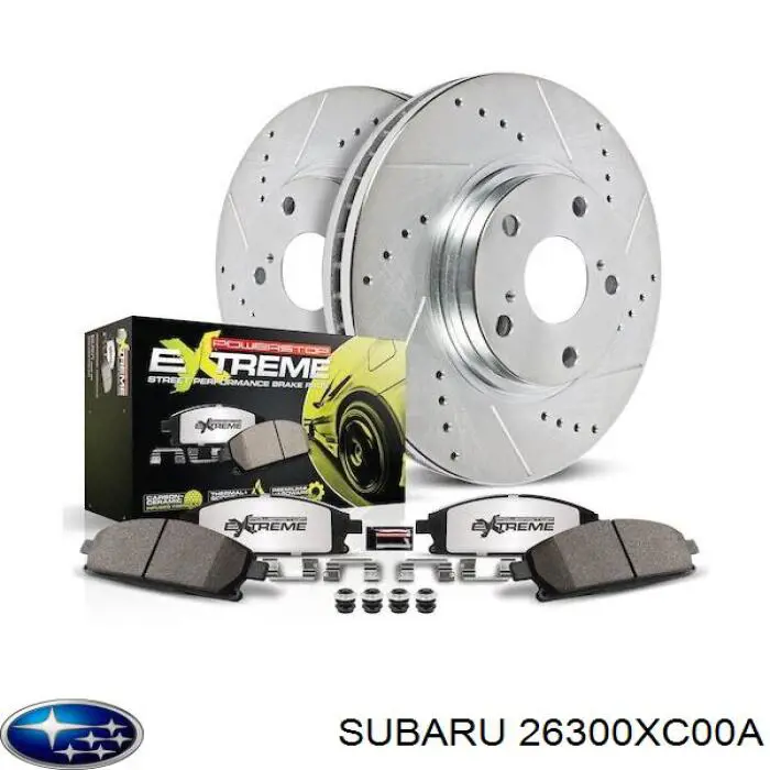 Передние тормозные диски 26300XC00A Subaru