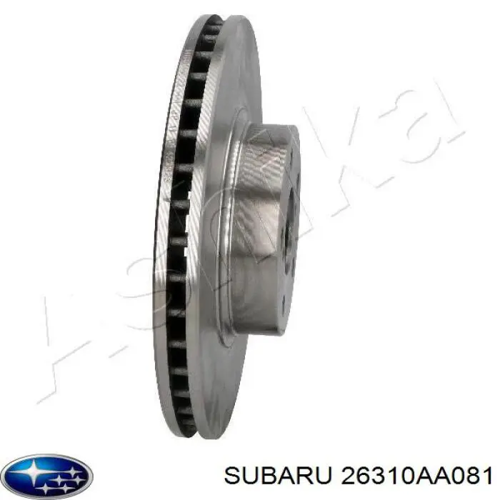 Передние тормозные диски 26310AA081 Subaru