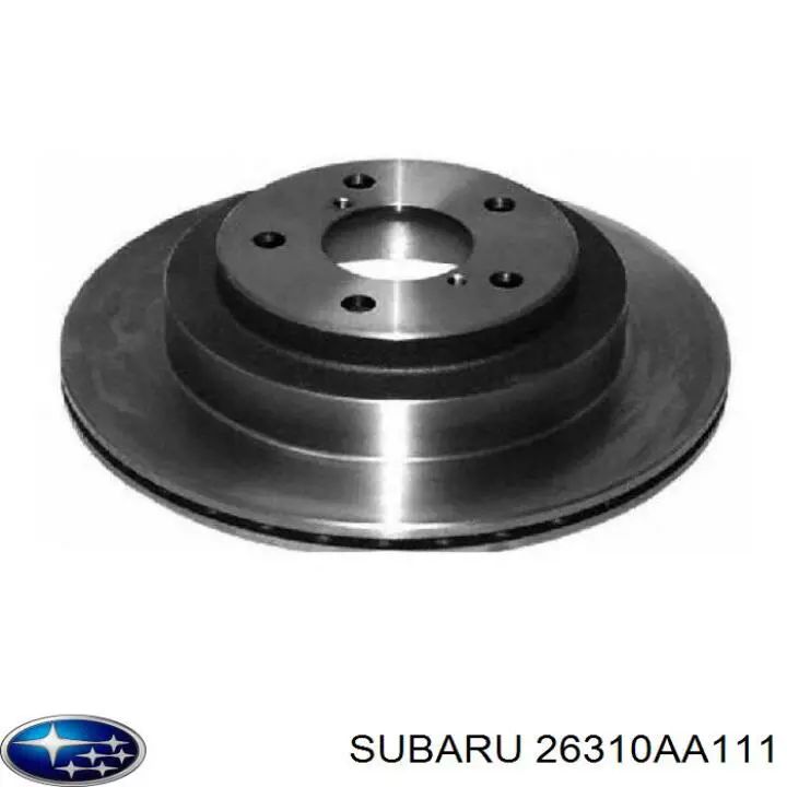 26310AA111 Subaru диск тормозной задний