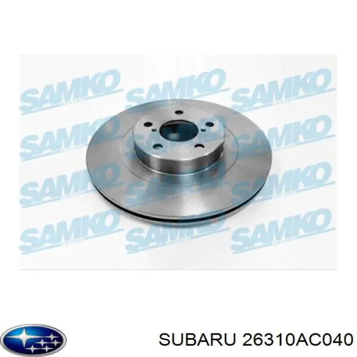 26310AC040 Subaru Диск тормозной передний