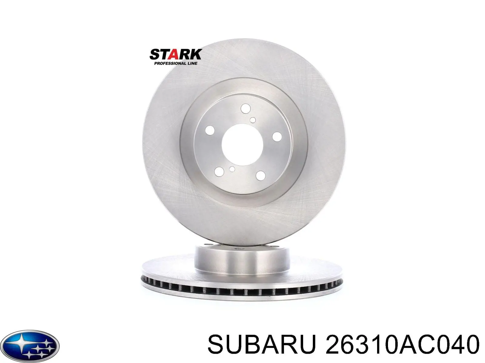 Передние тормозные диски 26310AC040 Subaru