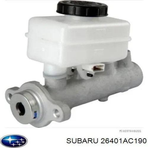Цилиндр главный тормоза (гидротормозов) Subaru 26401AC190 цена, от 50.79 USD