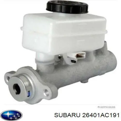 Цилиндр главный тормоза (гидротормозов) Subaru 26401AC191 цена, от 50.67 USD