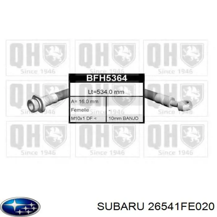  26541FE020 Subaru