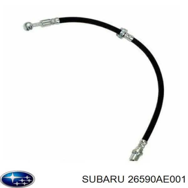 Шланг тормозной передний правый 26590AE001 Subaru