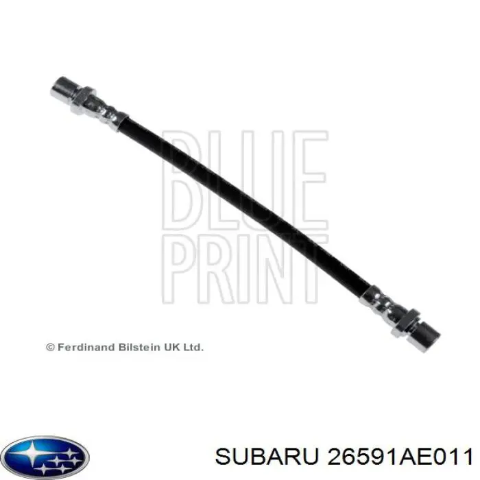 Шланг тормозной задний Subaru 26591AE011