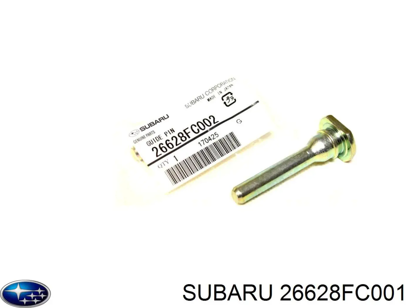 Купить 26628FC001 Subaru Направляющая суппорта заднего верхняя