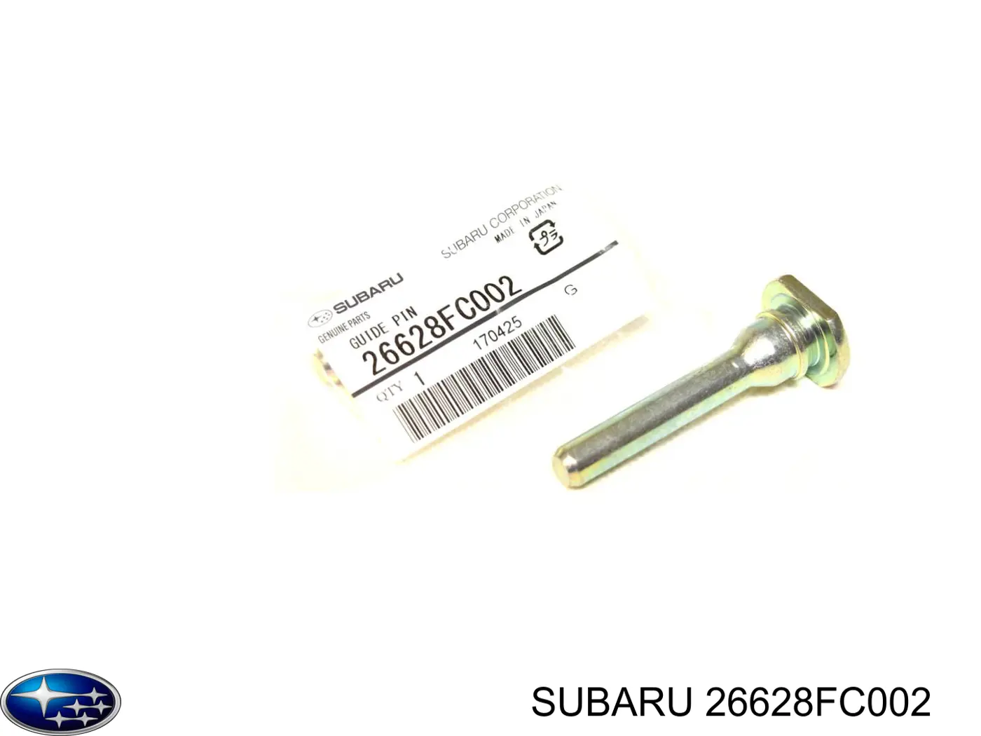 Направляющая суппорта заднего верхняя Subaru 26628FC002 цена, от 2.62 USD